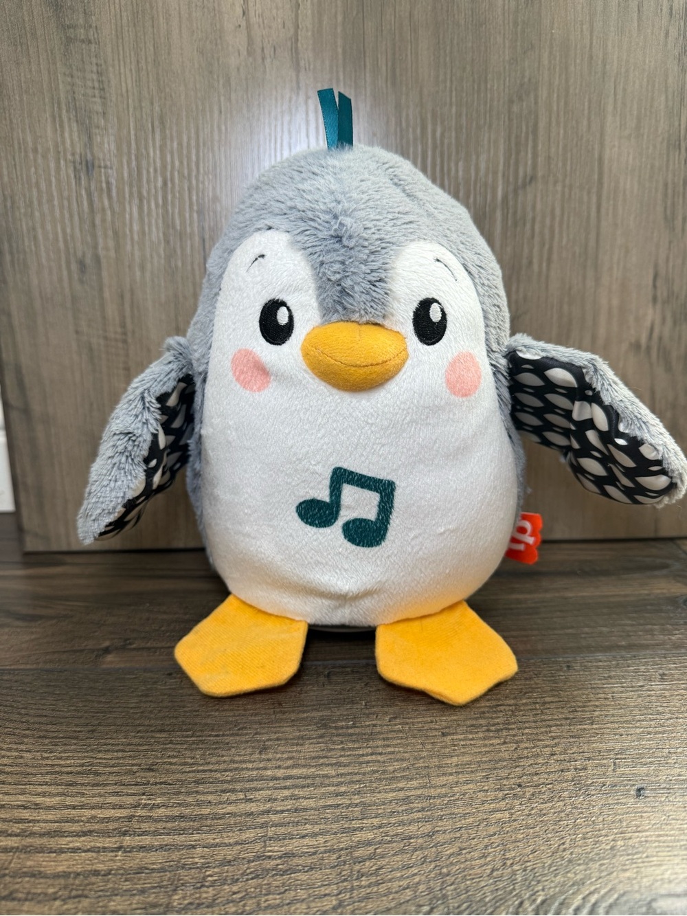 Fisher-Price Interactive Musical Flap & Wobble Penguin Plush Toy Model HNC10